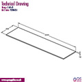 Ideal Standard I-Life B Worktop for Vessel Basin Installation