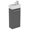 Ideal Standard I-Life-S Floorstanding Cloakroom Vanity Unit 354 x 730mm - Single Door small Image 4