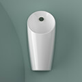 Armitage Shanks Sphero Maxi 620mm Back Inlet Rimless Urinal with Closed Shroud small Image 4