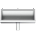 Armitage Shanks Kinloch Stainless Steel Urinal Trough small Image 4