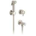 Vado Individual Shattaf Kit with Concealed Thermostatic Mixing Valve and Angle Valve small Image 4