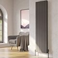 Kartell K-Rad Edmonton Vertical Flat Panel Radiatior 1775mm High - Aluminium small Image 4