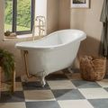 Tavistock Vitoria 1550 x 720mm White Single Ended Slipper Bath small Image 4