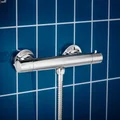Deva Belmont Thermostatic Bar Mixer Valve with Slide Rail Kit - Chrome small Image 4
