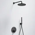 Flova Moonlight GoClick Round Thermostatic Valve with Rainshower and Pencil Handset small Image 4