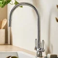 Clearwater Elegance Traditional Mono Pull Out Kitchen Mixer Tap - Ceramic Handles small Image 4