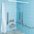 Twyford Avalon Doc-M Concealed Shower Pack with Rails small Image 4