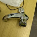 Deva Vitality Chrome Basin Mixer Tap with Waste - Knob Handles - Deck Mounted - Ex-Display small Image 4