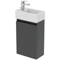 Ideal Standard Eurovit+ Wall Hung Vanity Unit and I.Life-S Basin - 1 Door - 370 x 670mm small Image 4