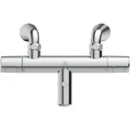 Ideal Standard Ceratherm T25 Chrome Thermostatic Bath Shower Mixer - Knob Handles - Rim Mounted small Image 4