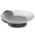 Ideal Standard IOM Soap Dish with Holder - Clear or Frosted Glass small Image 4