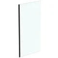 Ideal Standard Connect-2 Frameless Walk in Shower Screen - Silk Black Aluminium Profile small Image 4