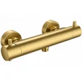 Methven Cool-To-Touch Round Contemporary Thermostatic Exposed Bar Shower Valve - 2 Control small Image 4