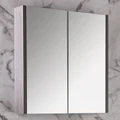 Kartell K-Vit Purity Wooden Wall Hung Mirror Cabinet - Two Door - 650mm High small Image 4