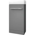 Kartell K-Vit Purity Floorstanding Cloakroom Vanity Unit with Basin - 1 Door - 410 x 815mm small Image 4
