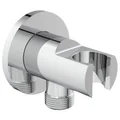 Ideal Standard Idealrain Chrome Wall Elbow with Shower Handset Bracket small Image 4