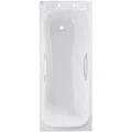Twyford Signature Single Ended White Bath With Grips - 4mm Acrylic - 1700 x 700mm small Image 4