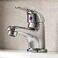 Joseph Miles Miton Cloakroom Monobloc Basin Mixer Tap - Chrome - Lever Handle small Image 4