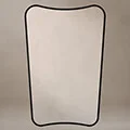 Origins Living Delphine Curve Mirror - Stainless Steel Frame small Image 4