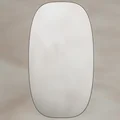 Origins Living Oslo Barrel Mirror - Stainless Steel Frame - 450 x 800mm small Image 4