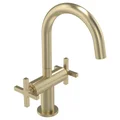 Tavistock Cohort Contemporary Basin Mixer Tap with Click Waste - Deck Mounted small Image 4