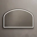Origins Living Lomax Light Overmantel Arch Frontlit LED Mirror with Demister Pad - 1200 x 750mm small Image 4