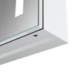 Joseph Miles Crane Aluminium LED Mirror Cabinet with Demister Pad and Socket - 500 x 700mm small Image 4