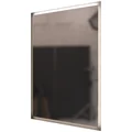 Joseph Miles Edsel Rectangular Borderlit LED Mirror with Demister Pad and Shaver Socket small Image 4