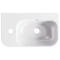 Roper Rhodes Pod Floorstanding Curved Cloakroom Vanity Unit with Handle - 1 Door - 400 x 860mm small Image 4