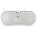 Joseph Miles Elmer Traditional Freestanding Double Ended Bath with Base - 1760 x 700mm small Image 4