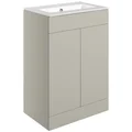 Joseph Miles Hobart Floorstanding Unit with Basin - 2 Door - 610 x 830mm small Image 4
