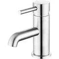 Joseph Miles Millie Basin Mixer Tap with Curved Spout and Waste - Stick Handle - Deck Mounted small Image 4