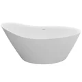 Joseph Miles Twila Freestanding Double Ended Bath with Waste - 1500 x 720mm small Image 4
