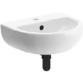 Joseph Miles Liven 1 Taphole Cloakroom Basin With Bottle Trap - 450 x 380mm small Image 4