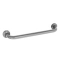 Lecico Atlas Concealed Wall Mounted Stainless Steel Grab Rail - 450mm small Image 4