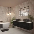 Nuance Postformed Wall Panel - Grey Onyx - 1200mm x 2420mm small Image 4