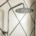 Joseph Miles Novara Thermostatic Bar Shower Mixer Valve With Riser Rail Kit small Image 4