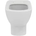 Ideal Standard Tesi White Back To Wall Rimless Toilet with Aquablade Technology - 365 x 555mm small Image 4