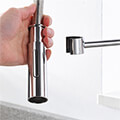 Bristan Sabre Professional Pull Down Kitchen Sink Mixer Tap - Stainless Steel and ABS small Image 4