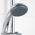 Bristan Zing Basic Cool Touch Shower Rail Kit with Bar Mixer Valve - Chrome small Image 4