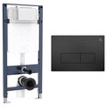 Crosswater MPRO WC Support Frame with Concealed Cistern and Flush Plate - 454 x 820mm small Image 4