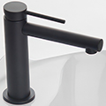 Miller Contemporary Basin Mixer Tap with Click-Clack Waste - Stick Handle small Image 4
