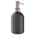 VitrA Origin Countertop Liquid Soap Dispenser with Black Glass Bottle small Image 4