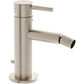 VitrA Origin Contemporary Bidet Mixer Tap with Pop-Up Waste - Stick Handle small Image 4
