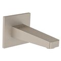 VitrA Root Square Straight Bath Spout - Wall Mounted small Image 4