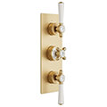 Vado Axbridge Traditional Concealed Thermostatic Shower Valve - Rectangular Backplate small Image 4