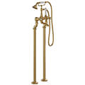 Vado Axbridge Traditional Freestanding Bath Shower Mixer Tap with Kit - Crosshead Handles small Image 4