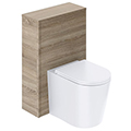 Vado Safari Contemporary Back To Wall WC Unit - 587 x 867mm small Image 4