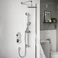 Bristan Frammento Concealed Thermostatic Dual Control Shower Pack - Chrome small Image 4